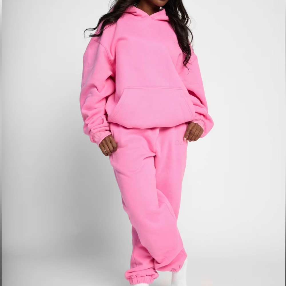 Comfrt Minimalist Hoodie in Sorbet Pink- Unisex